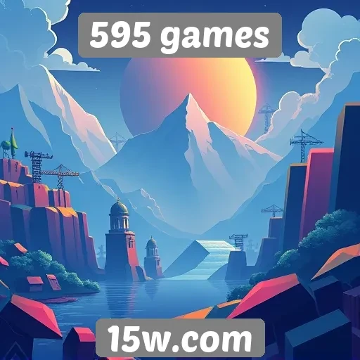Tendências de design no site 595 games